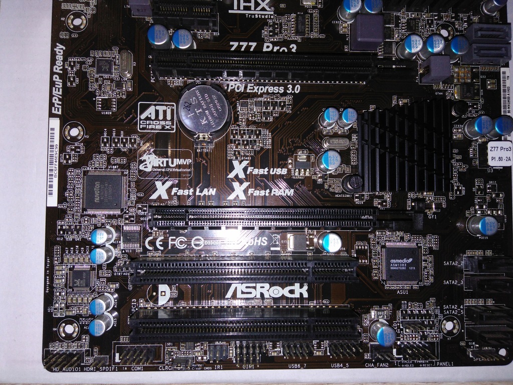 Asrock z87 pro3 не включается