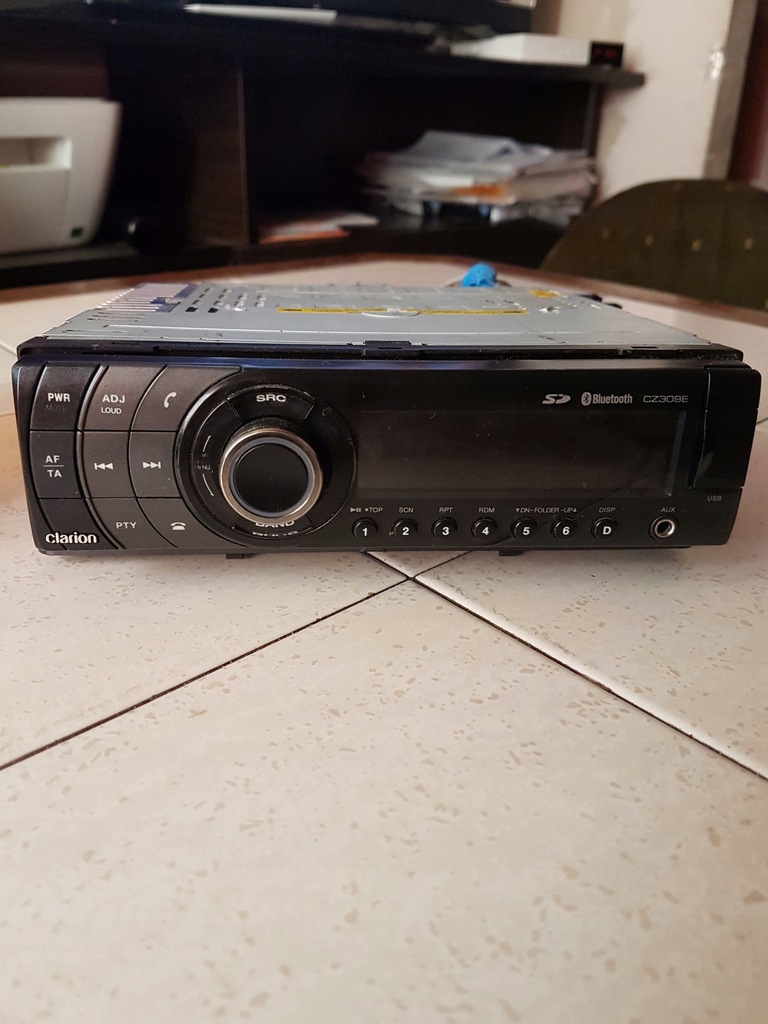 Clarion cz302e подключение bluetooth