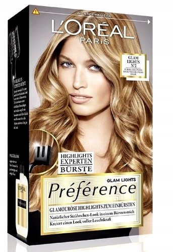Loreal Preference Glam Lights N2 farba do pasemek