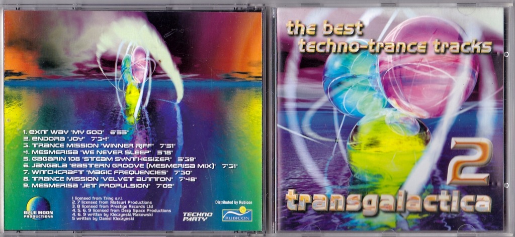 Transgalactica 2 - The Best Techno-Trance Tracks