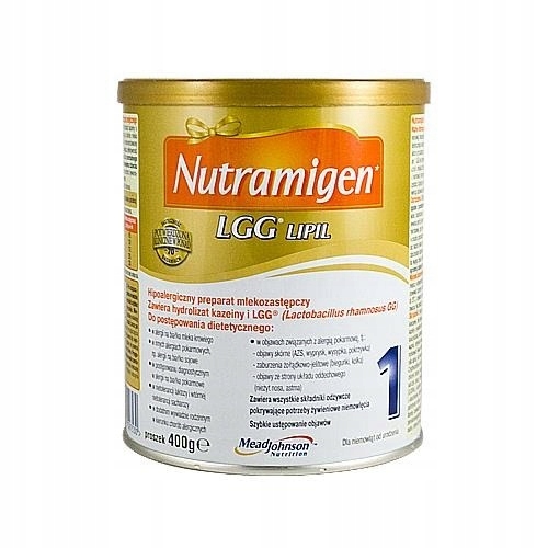 Nutramigen 1 Lgg Mleko Proszek 400 G DLA ALERGIKÓW
