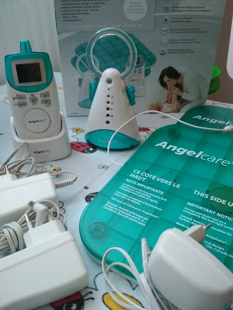 Niania AngelCare AC401+dwupłytkowy monitor oddechu