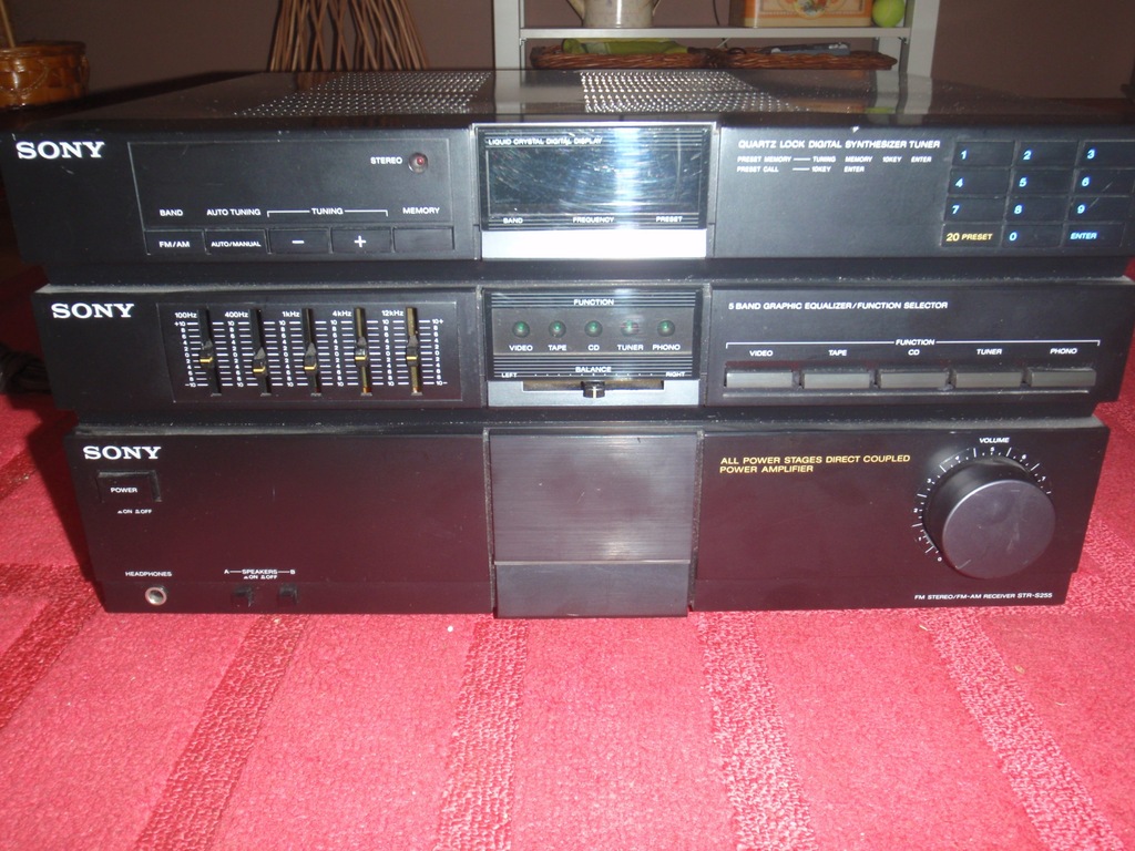 STEREO COMPONENT SYSTEM SONY SEN-270