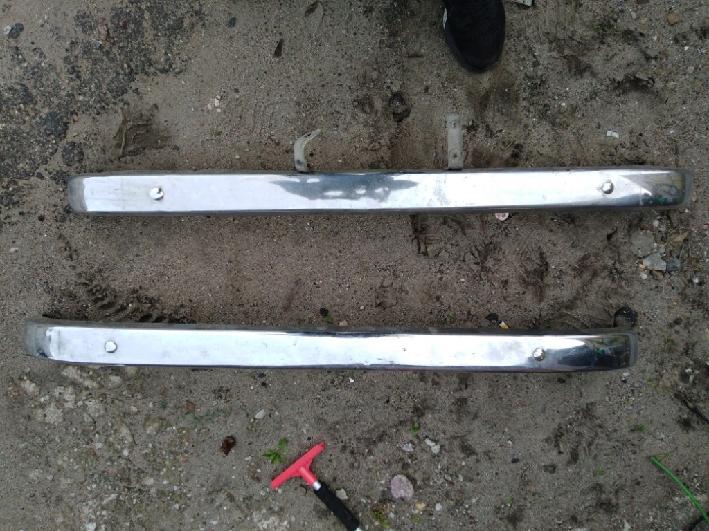 Zderzaki Chromowane Fiat 126p 7641561557 Oficjalne Archiwum Allegro