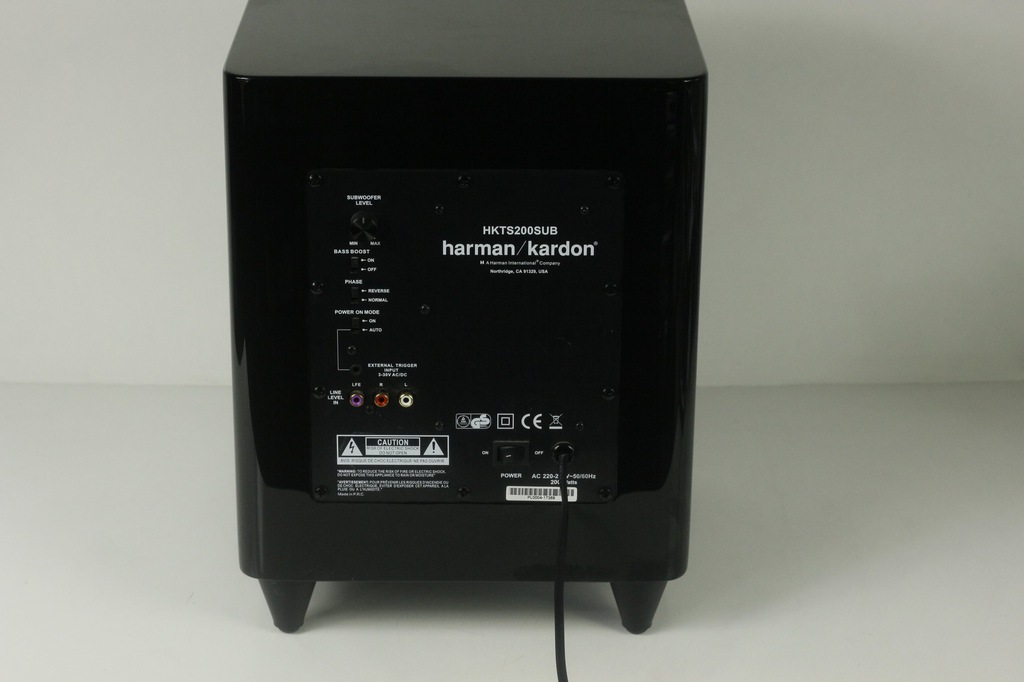 SUBWOOFER HARMAN/KARDON HKTS 200SUB GWARANCJA 7160097864 oficjalne