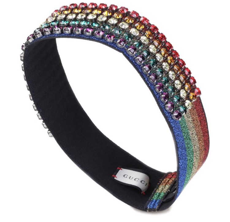 Opaska Gucci Crystals headband hit Lux