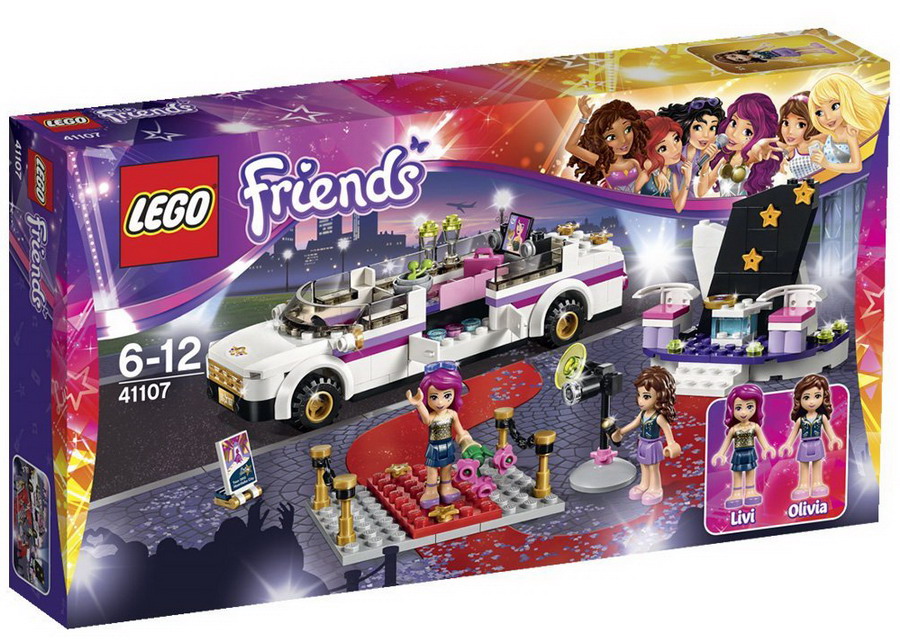 KLOCKI LEGO FRIENDS 41107 LIMUZYNA GWIAZDY POP