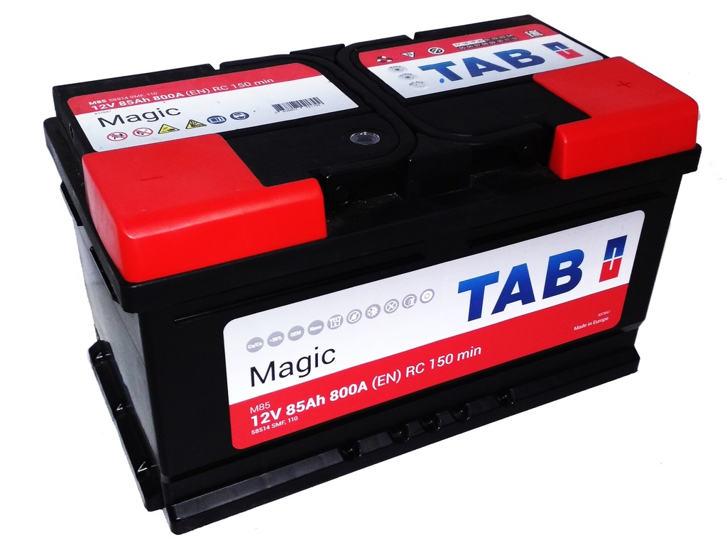 AKUMULATOR TAB MAGIC 85 AH 800A 85Ah