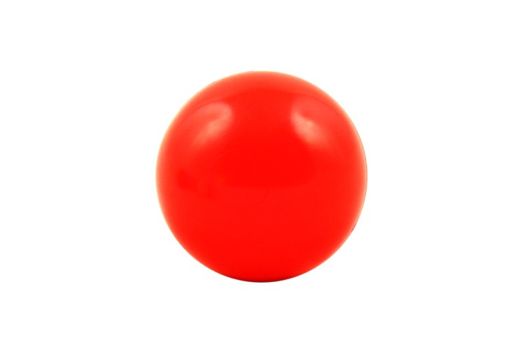 Piłka Rusałka do żonglowania 8 cm ŻÓŁTA Czerwona