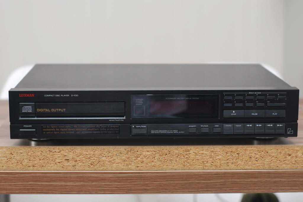 TRANSPORT LUXMAN D-113 / AUDIOFIL / POZNAŃ