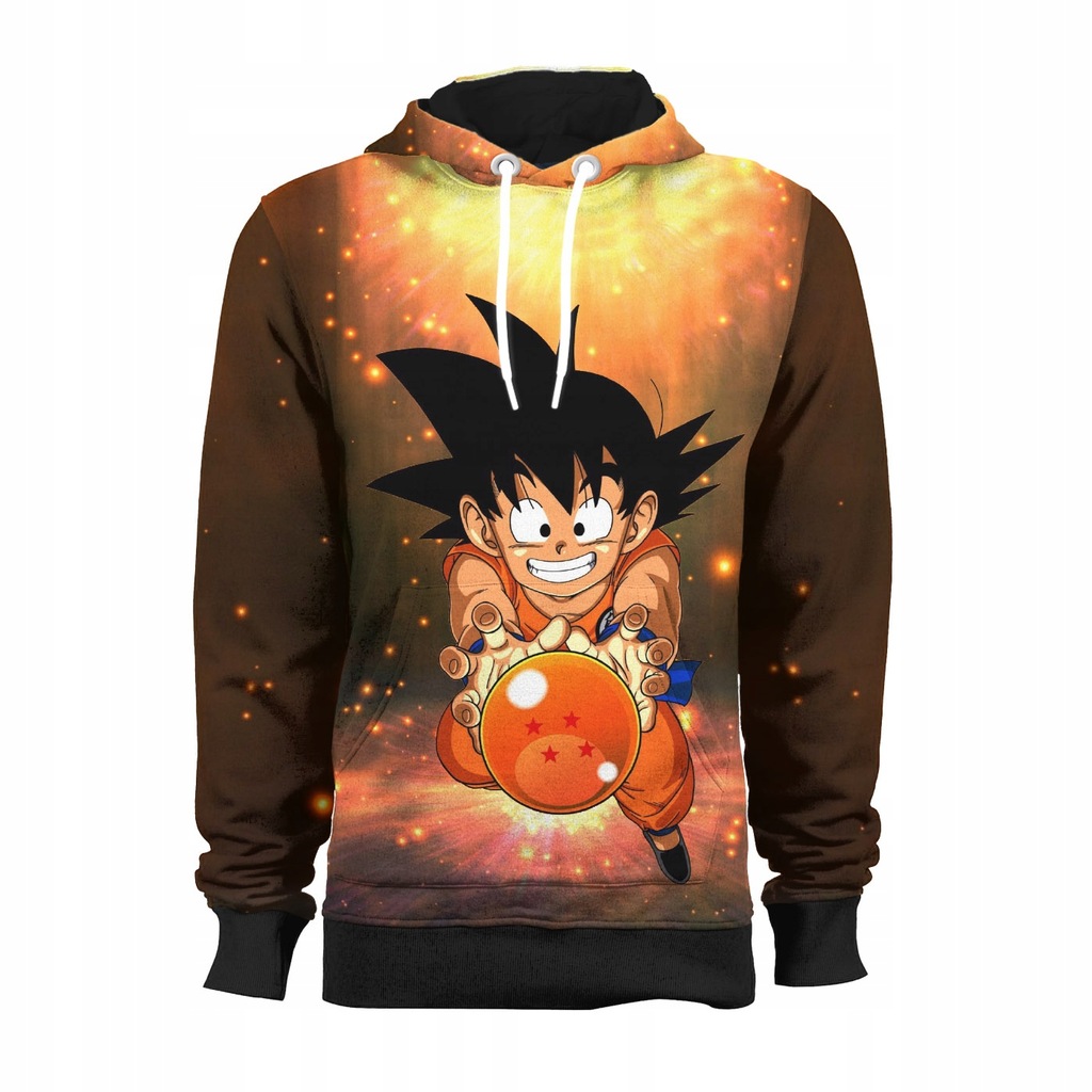 BLUZA DRUK 3D DRAGON BALL Son Goku DB GT - XL