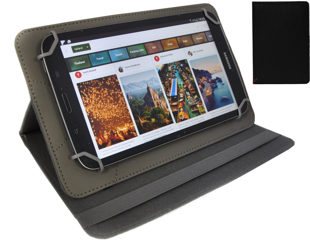 Uniwersalne Etui tablet skóra 10-11 cali II gat