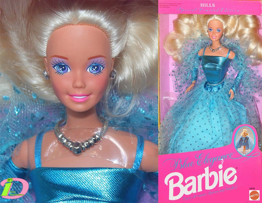 blue elegance barbie