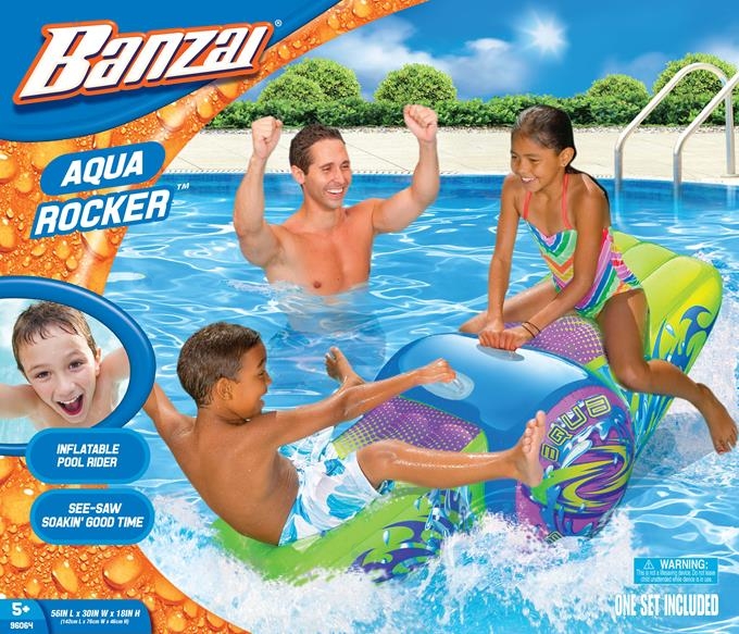 Banzai Aqua Rocker prezent zabaw ogrodowy brodzik