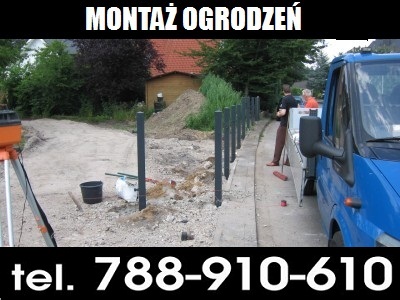 OGRODZENIE OGRODZENIA PANELOWE MONTAŻ OGRODZENIA