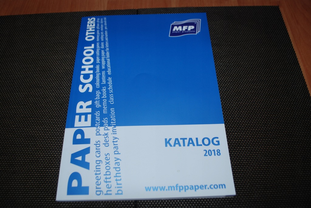 Katalog produktów MFP paper 2018