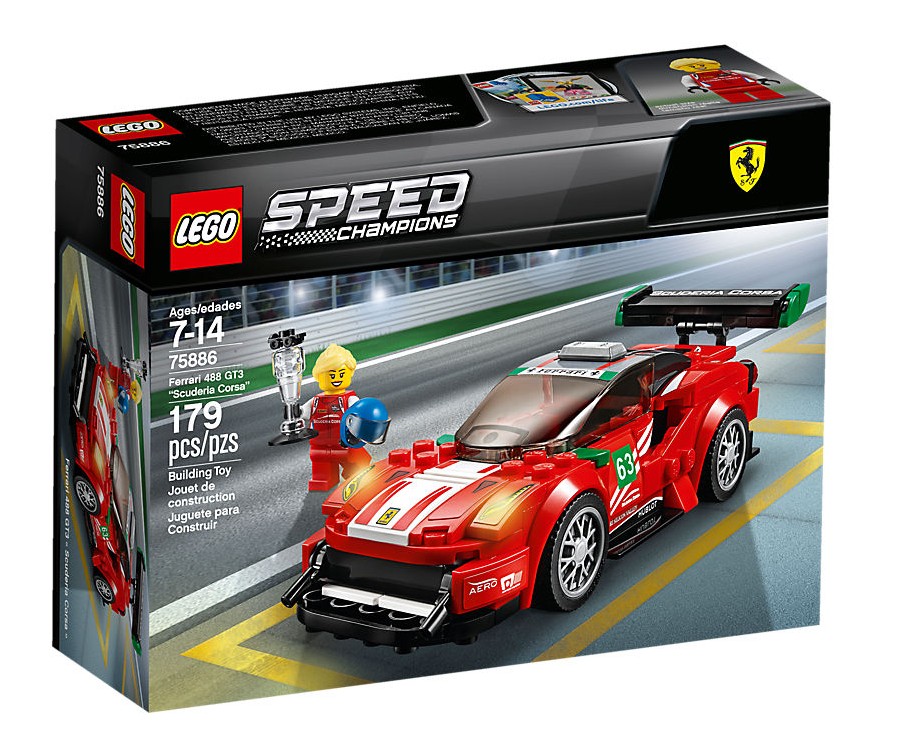 LEGO SPEED CHAMPIONS 75886 Ferrari 488 GT3 Scuder