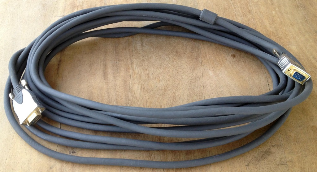 Przewód, kabel VGA D-SUB Prolink 10m M-M