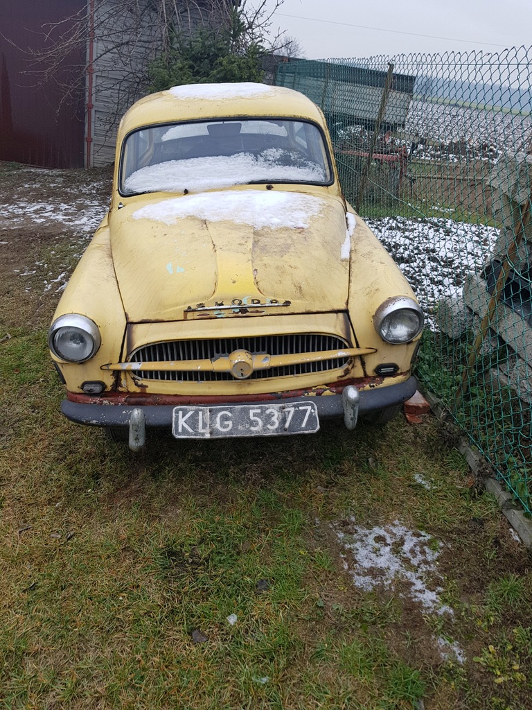 Skoda Octavia zabytek