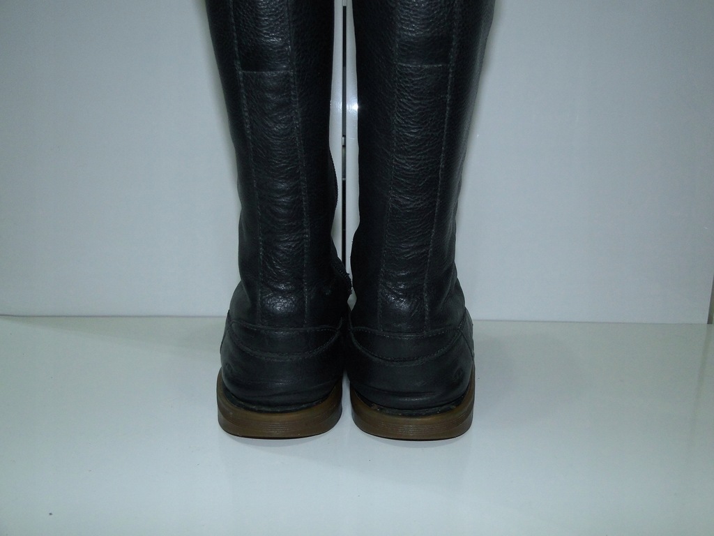 DR. MARTENS* ELENA* BLACK LEATHER ZIP UK.6,5/40 7749109539