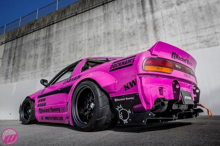 Nissan 200SX 180SX S13 Rocket Bunny SPOILER DRIFT