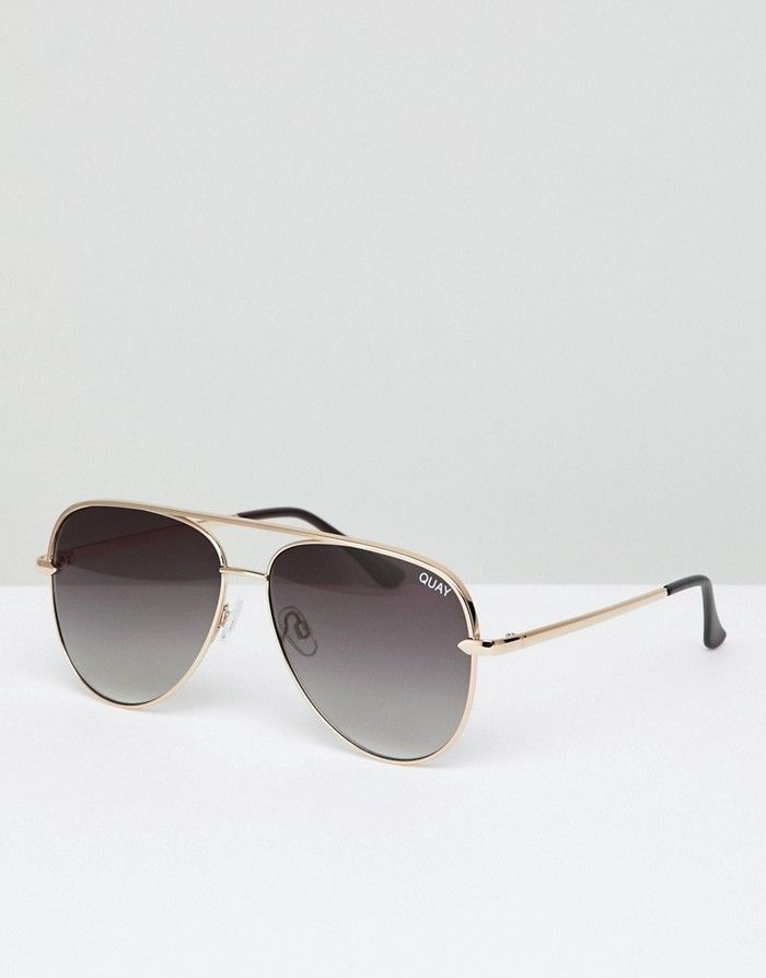 QUAY AUSTRALIA Okulary pilotki przyciemniane NEW