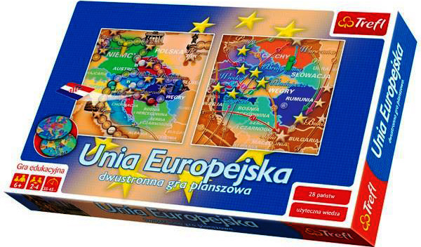 TREFL Gra Planszowa UNIA EUROPEJSKA 2 gry w 1 !!!