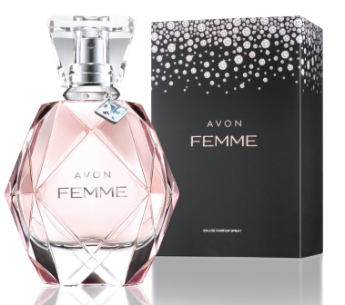 AVON FEMME 50ML WODA PERFUMOWANA + GRATIS FIRMA