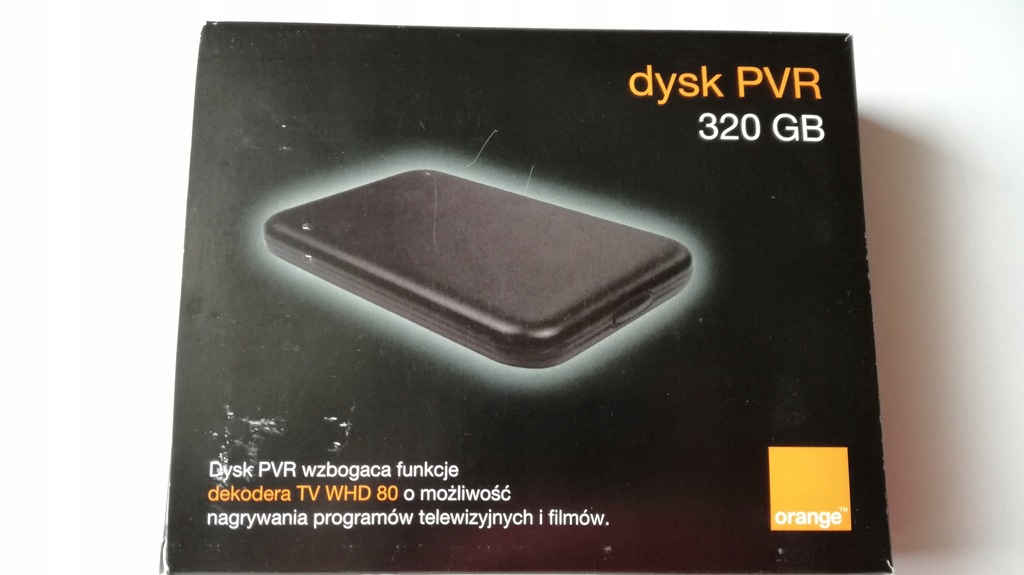 Dysk PVR Orange do dekodera WHD80