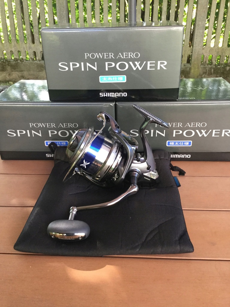 3 x Shimano Power Aero Spin Power