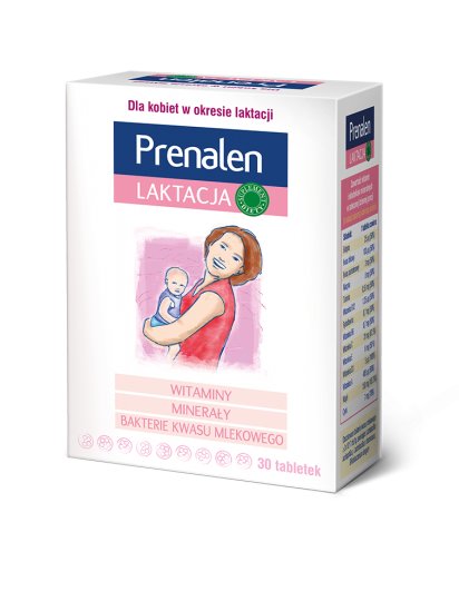 PRENALEN LAKTACJA 30 tabl. WSPOMAGANIE LAKTACJI