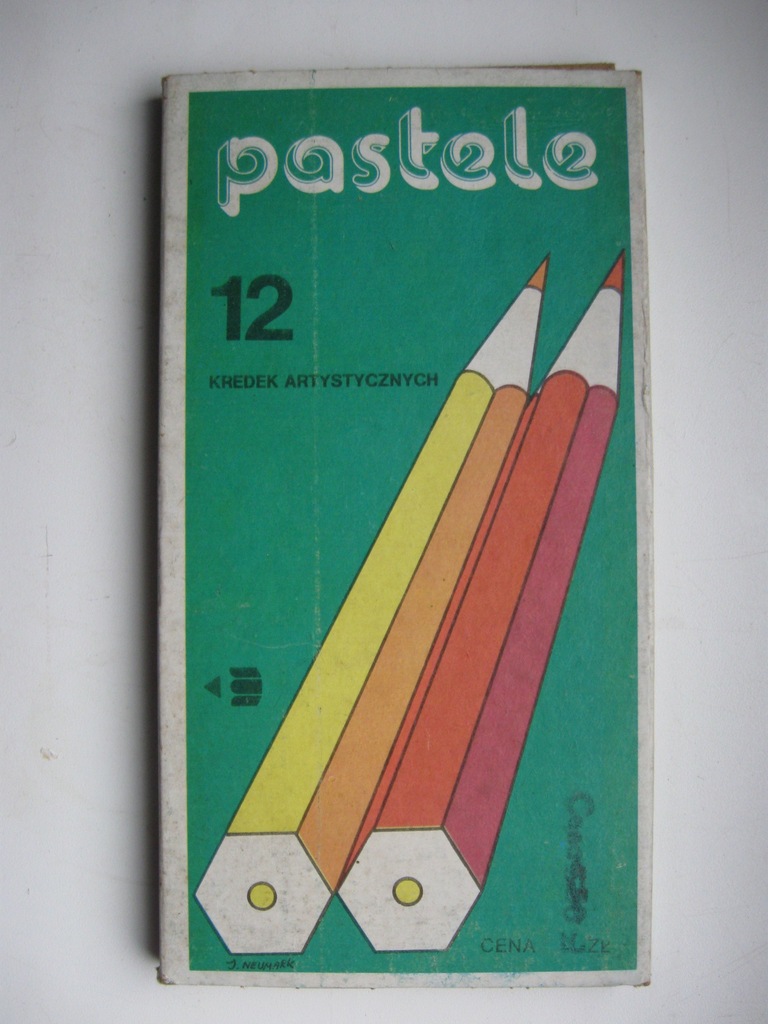Kredki-Pastele czasy PRL lata 80-te