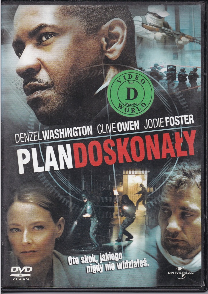 Plan doskonały DVD (D. Washington, C. Owen)