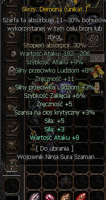 Szarfa 30% Łuk Agonii II