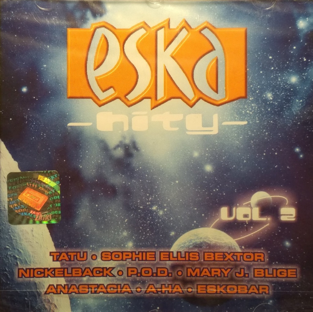 CD ESKA HITY (TATU, SOPHIE ELLIS BEXTOR,..) VOL. 2