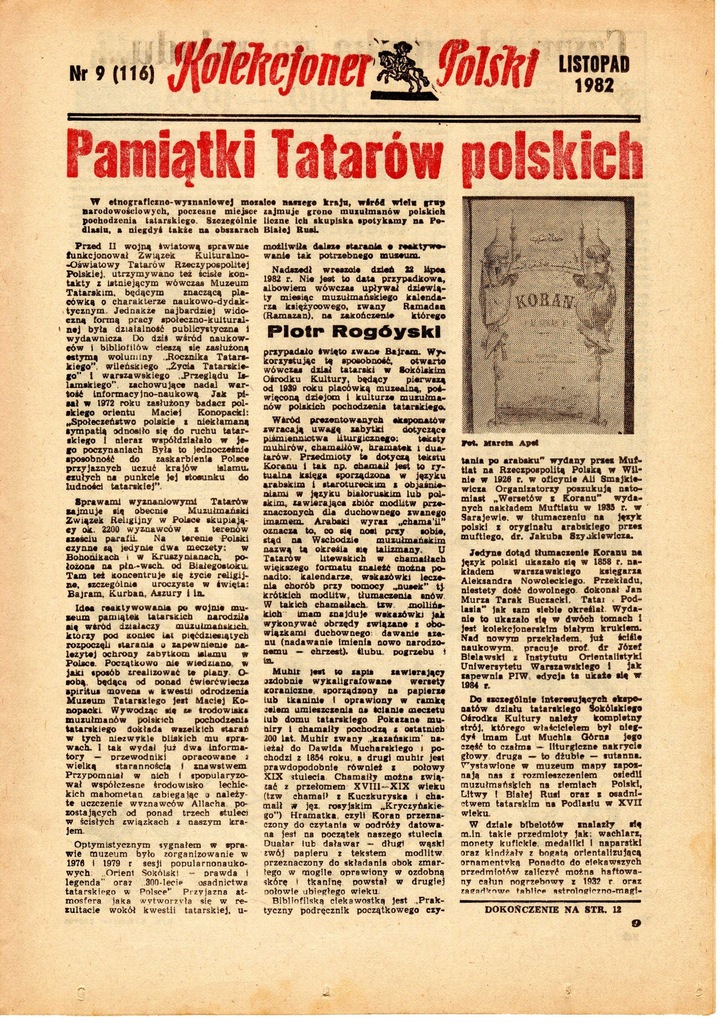 11.1982 - Kolekcjoner Polski i Relaks