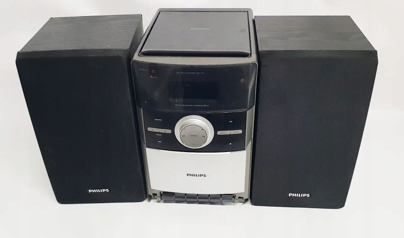 WIEŻA + GŁOŚNIKI X2 PHILIPS MC151