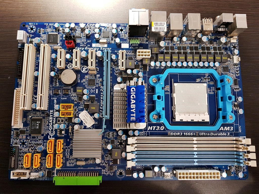 Gigabyte ga ma770t es3 совместимость с процессорами