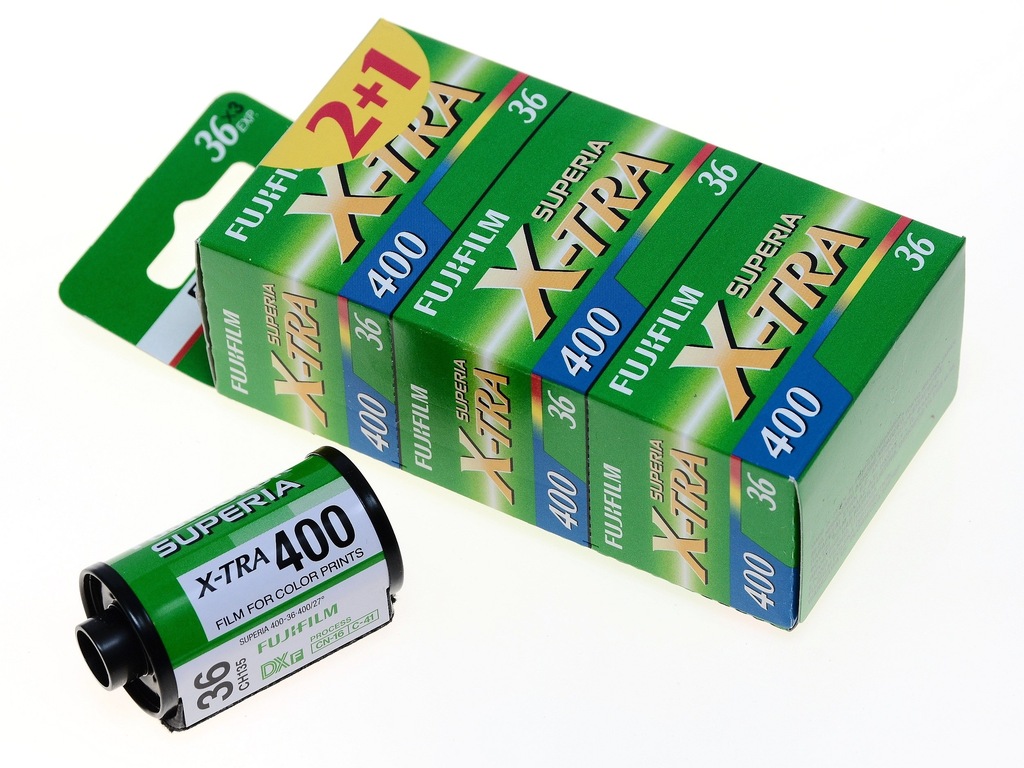 Fuji Superia 400/36 1 FILM kolorowa klisza zdjęć