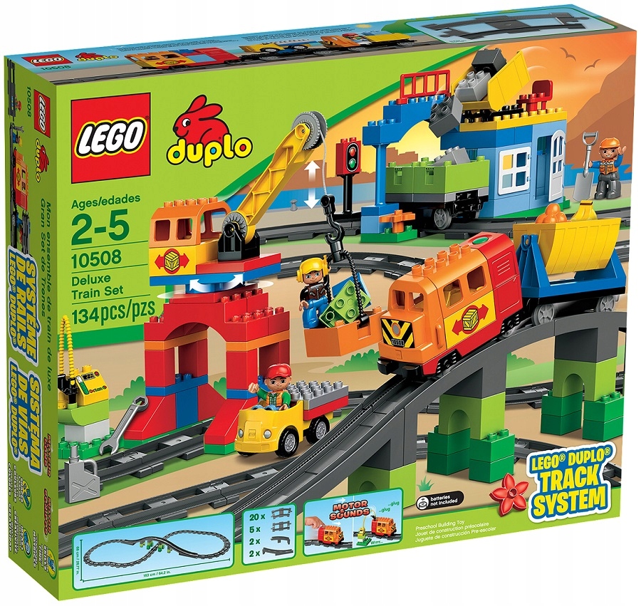 LEGO DUPLO 10508 POCIĄG - DUŻY ZESTAW DELUXE