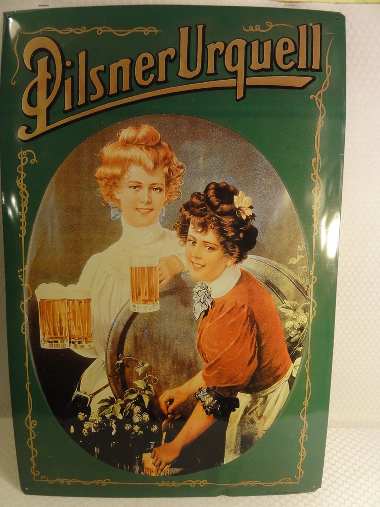 PILSNER URQUELL - SZYLD - REKLAMA