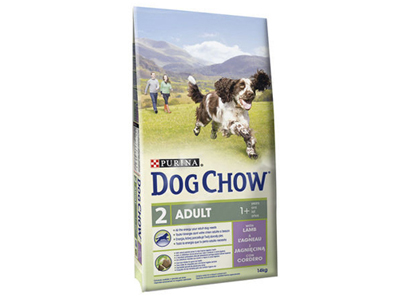 PURINA DOG CHOW Adult Lamb Rice 14kg+GRATIS+KURIER