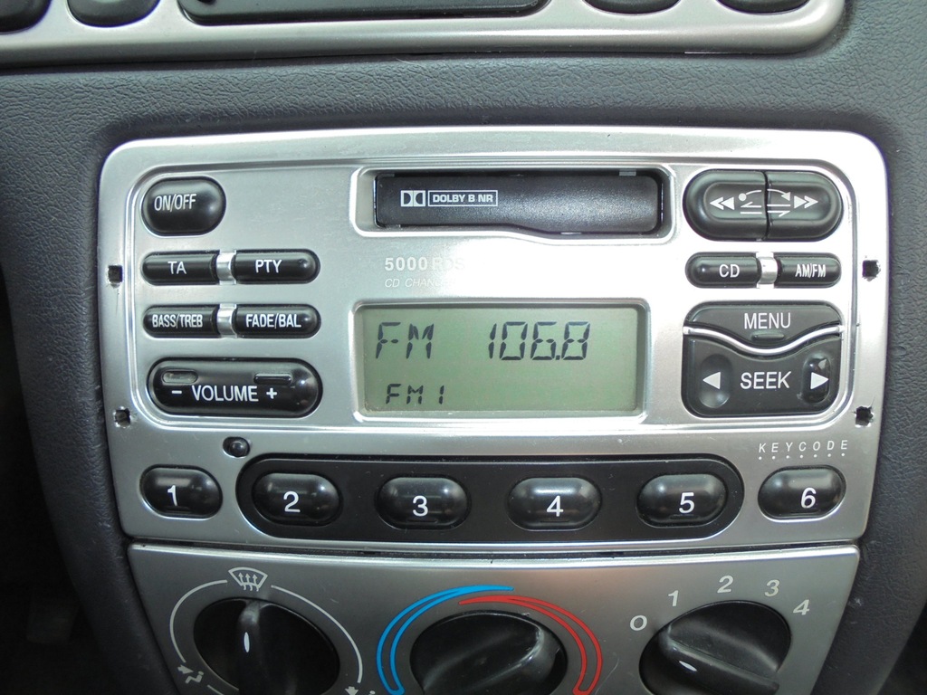 RADIO KASETY FORD PUMA 1998R 1.4