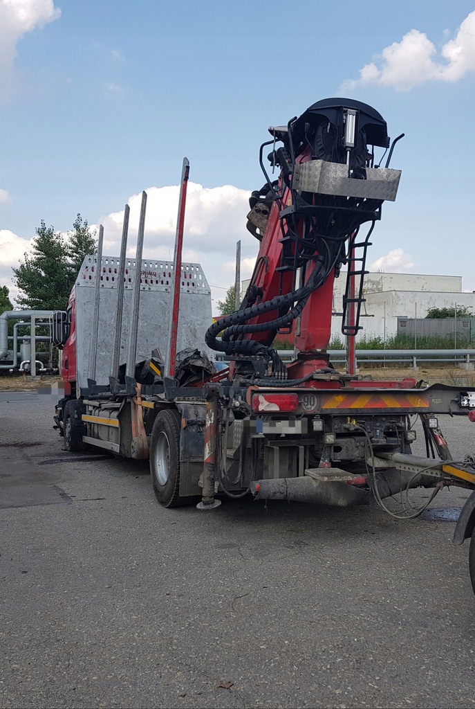 SCANIA G450 HDS PALFINGER DO DRZEWA 6x4