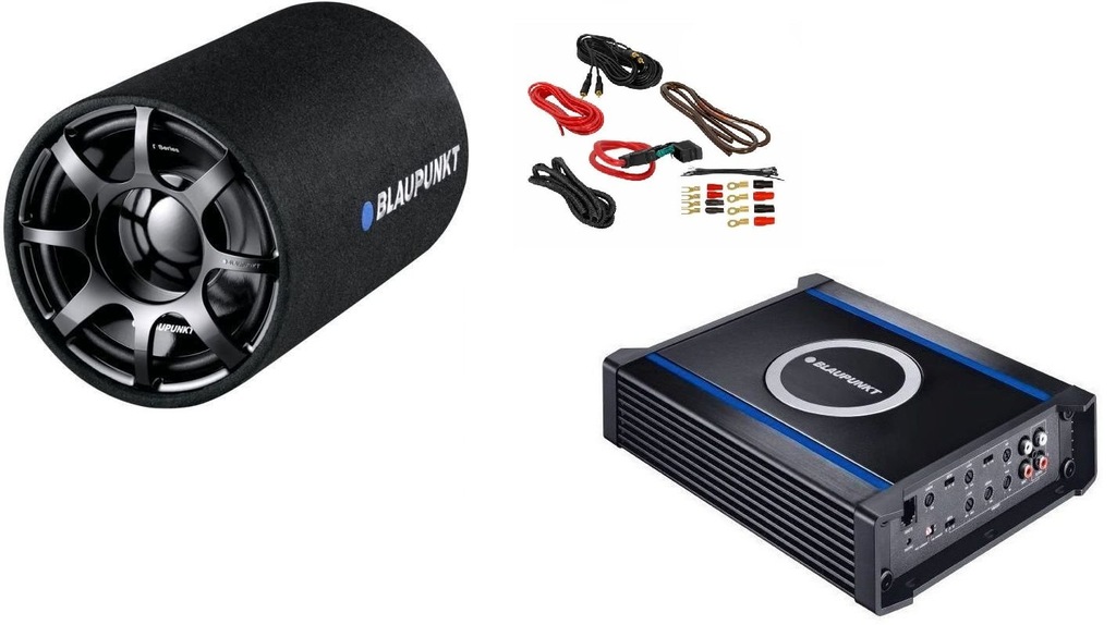 BLAUPUNKT GTt 1200 TUBA WZMACNIACZ GTA KABLE 700W 6413336281