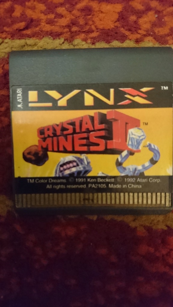 Atari Lynx - Crystal Mines II