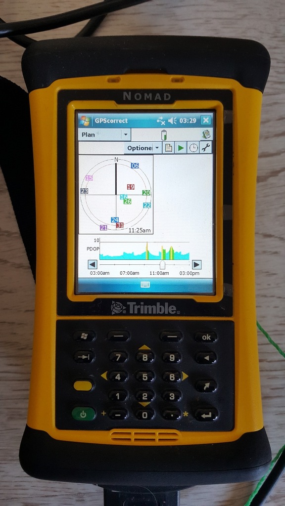 Ttrimble GPS Pathfinder XRGPS + Trimble Nomad 7249489589 oficjalne archiwum Allegro