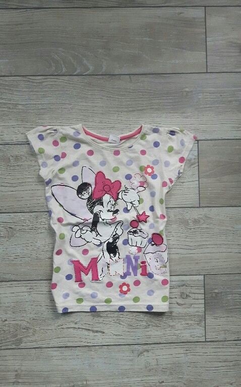 DISNEY Minnie Mouse bluzeczka 122