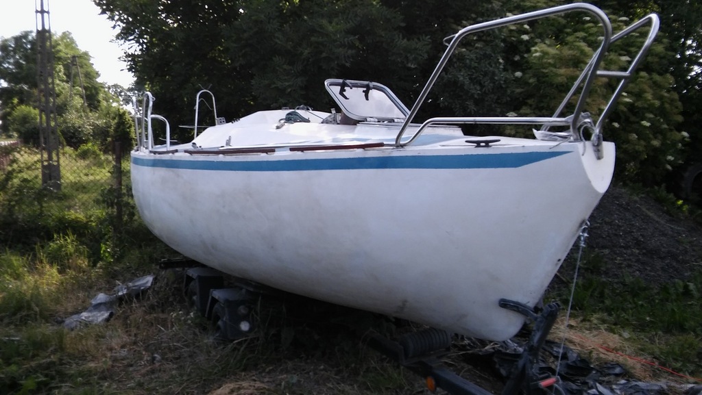 Sportina 595 2000r w 100% sprawna przyczepa silnik