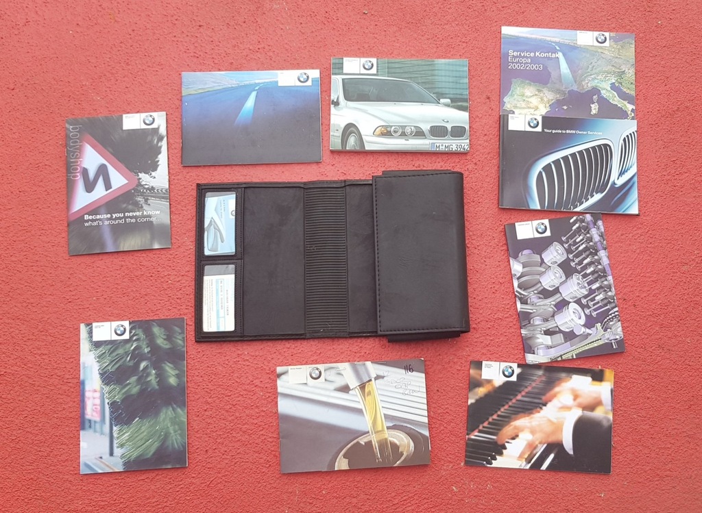 KSIĄŻKA SERWISOWA ETUI INSTRUKCJA BMW E39 Opolskie